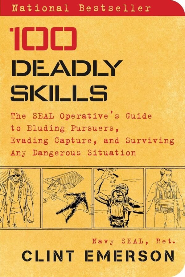 100 Deadly Skills by Clint Emerson Book Cover Mabooko Morocco