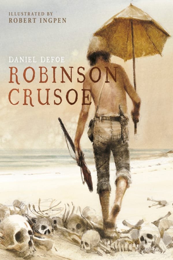 Robinson Crusoe by Daniel Defoe book cover available at Mabooko in Morocco