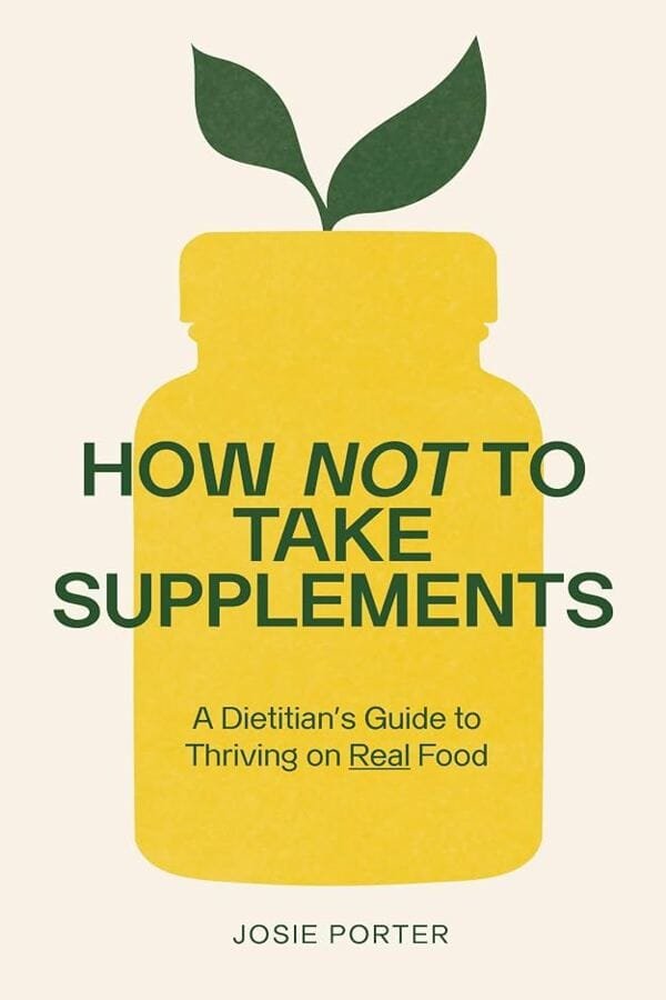 How Not to Take Supplements by Josie Porter book cover Mabooko Morocco