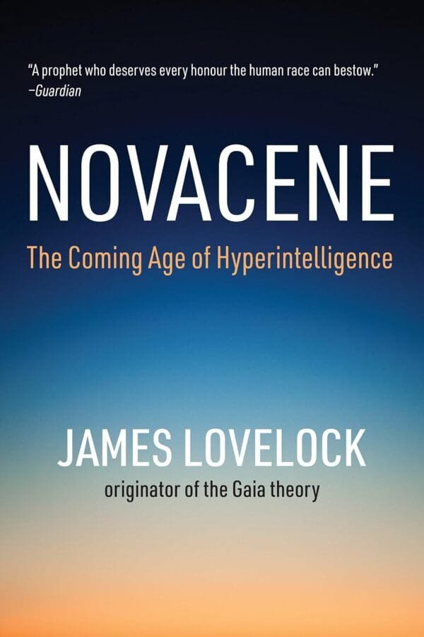 Novacene by James Lovelock book cover Mabooko Morocco