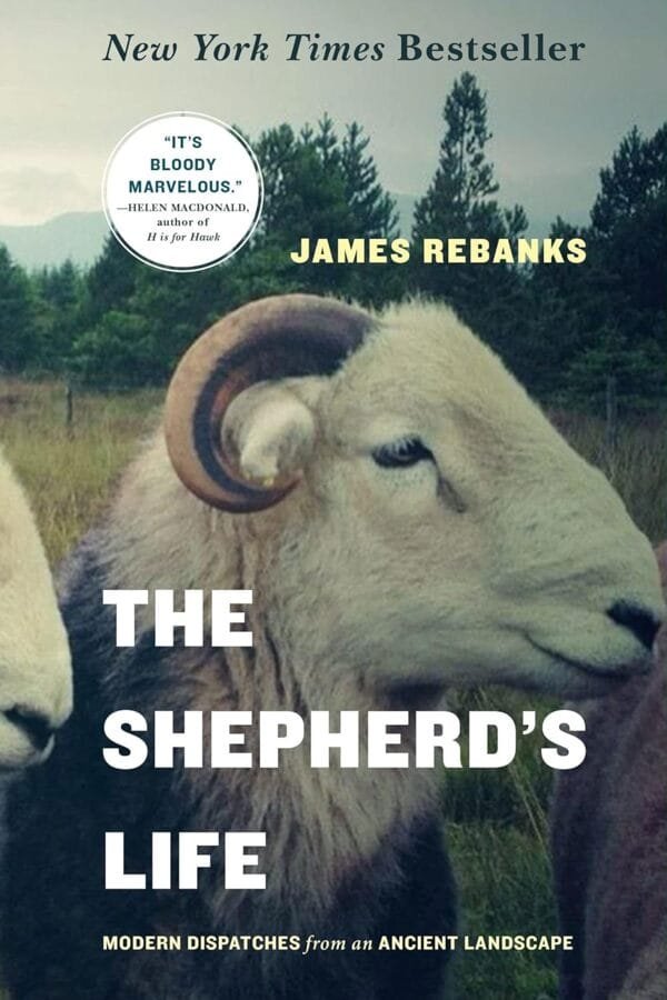 The Shepherd's Life by James Rebanks book cover on Mabooko Morocco